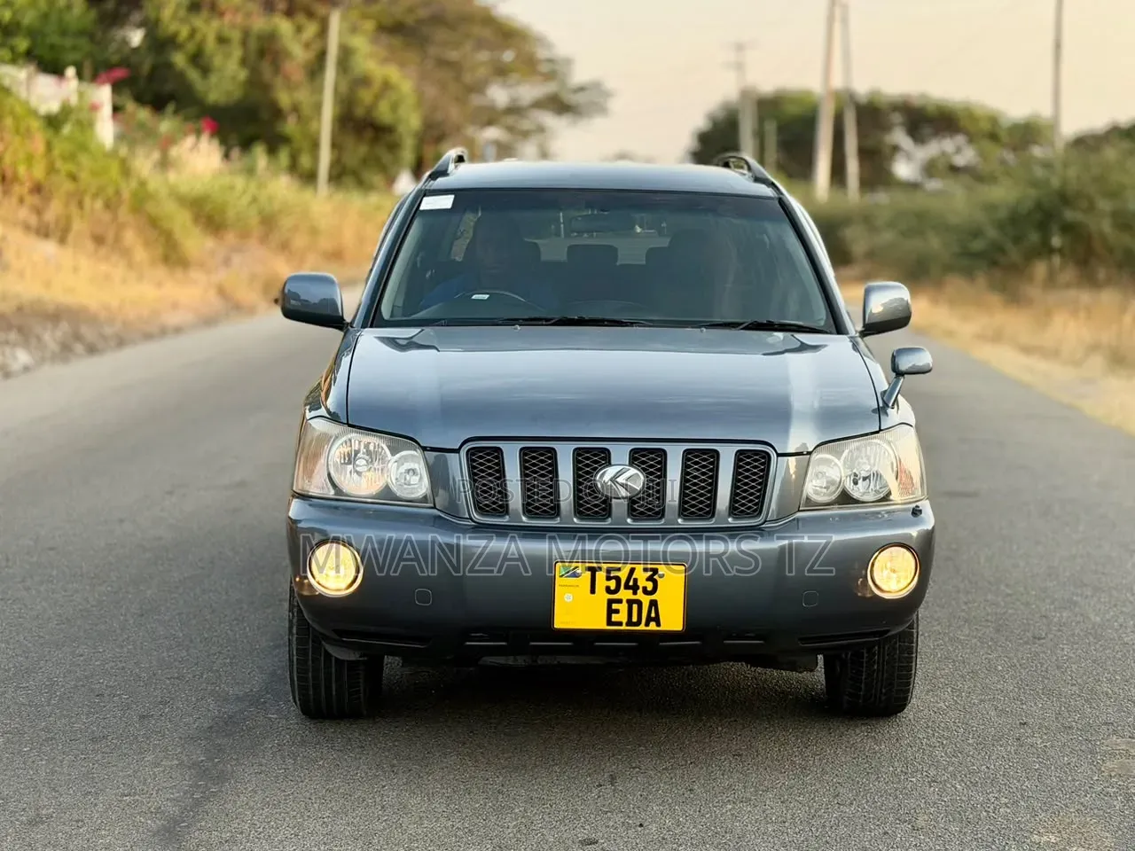 Toyota Kluger 2002 Gray