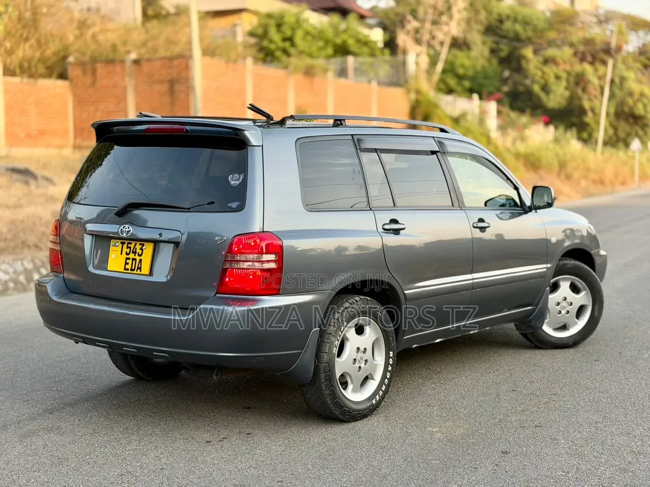 Toyota Kluger 2002 Gray