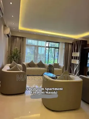 Furnished 4bdrm Apartment in Masaki for rent
