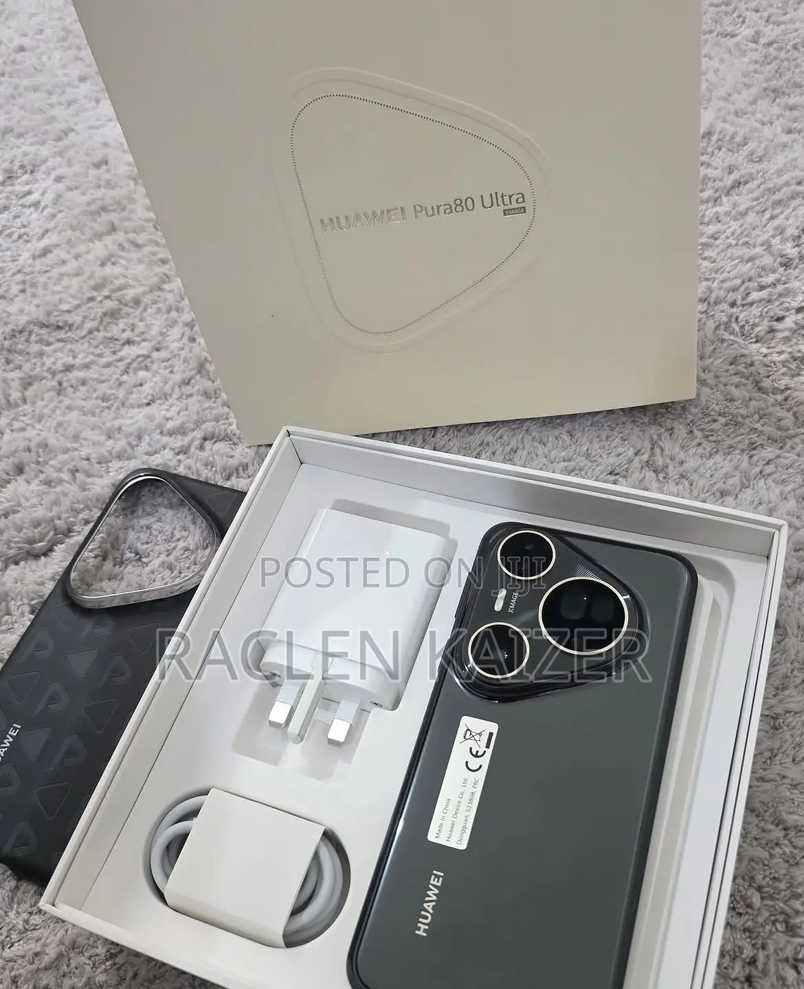 New Huawei Pura 80 Ultra 512 GB Black
