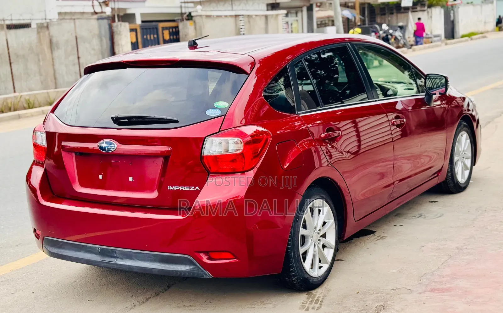 Subaru Impreza 2012 Maroon