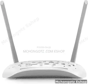 TP-Link TD-W8961N ADSL2+ Wireless Modem Router (300Mbps, White)