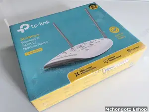 TP-Link TD-W8961N ADSL2+ Wireless Modem Router (300Mbps, White)