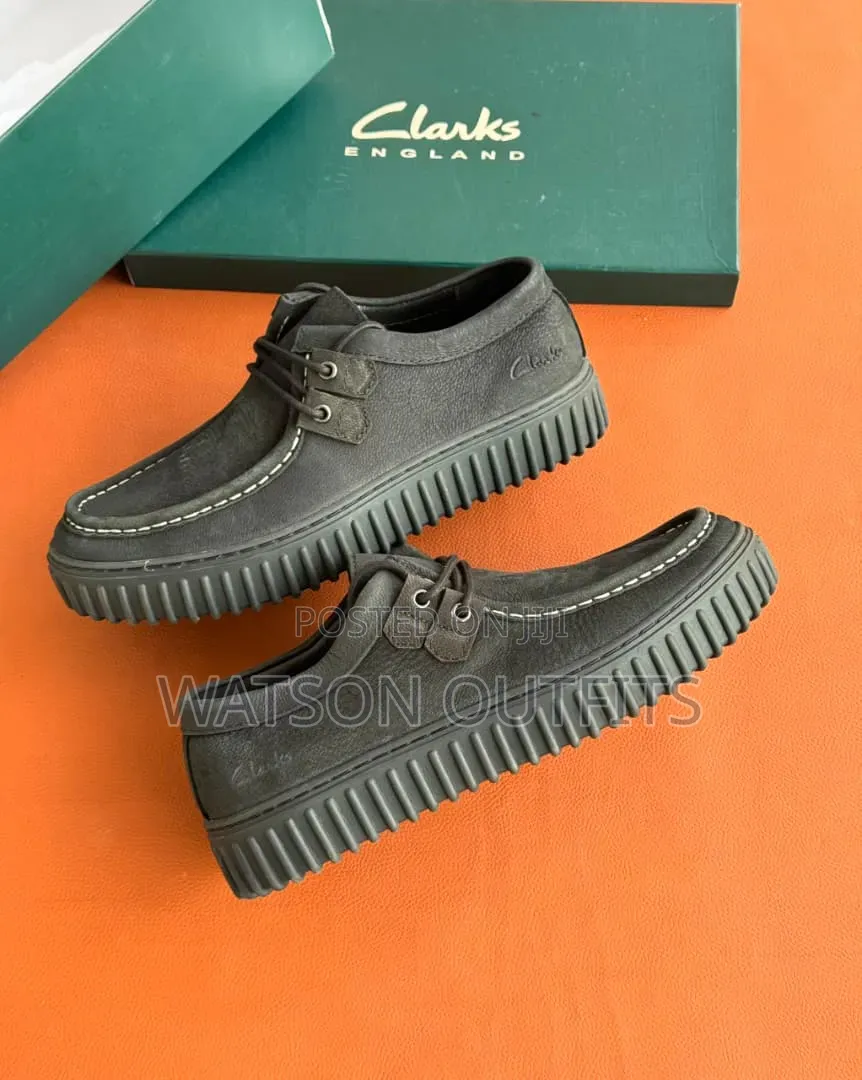 Shoes Original Za Leather Materials Clarks Brand 3 Colours