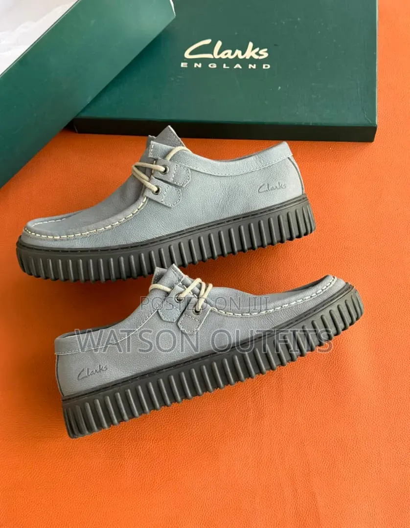 Shoes Original Za Leather Materials Clarks Brand 3 Colours