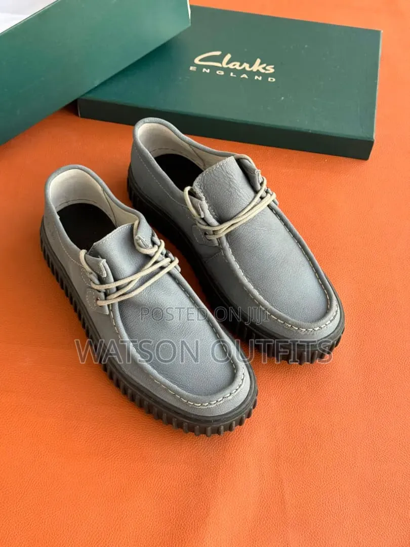 Shoes Original Za Leather Materials Clarks Brand 3 Colours