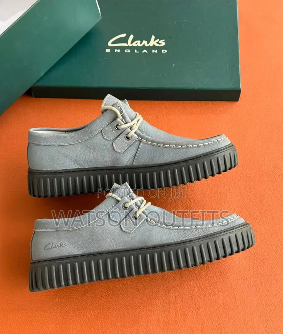 Shoes Original Za Leather Materials Clarks Brand 3 Colours