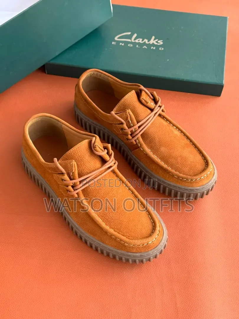Shoes Original Za Leather Materials Clarks Brand 3 Colours