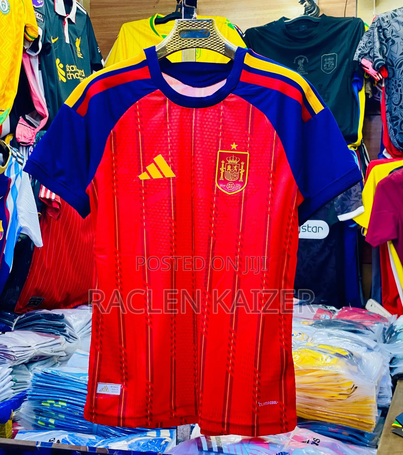 New Spain Jersey for World Cup