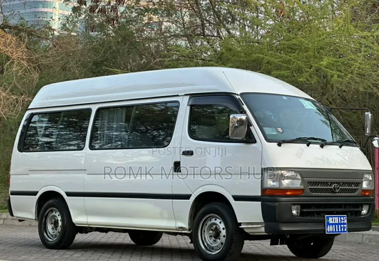 New Toyota HiAce 2003 White