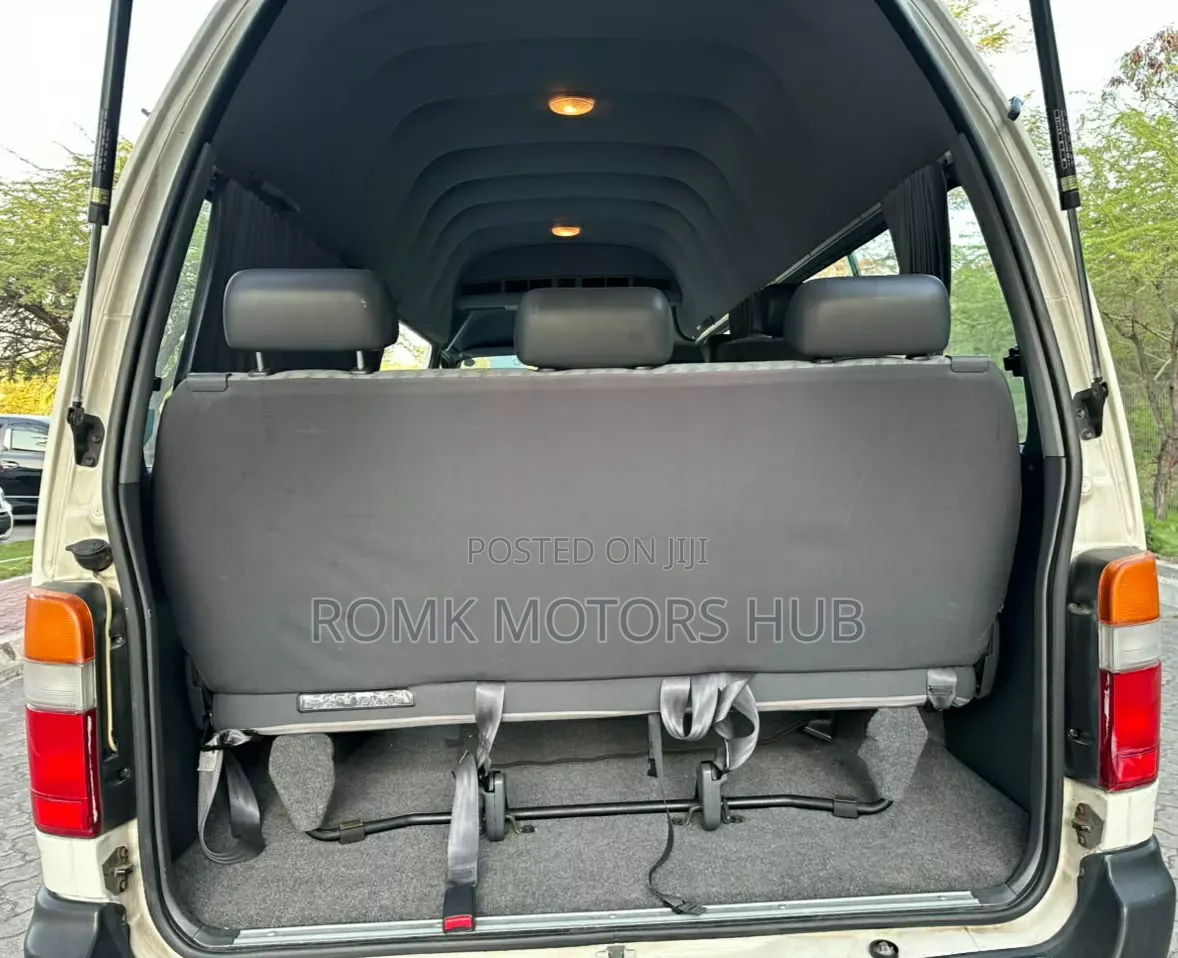 New Toyota HiAce 2003 White