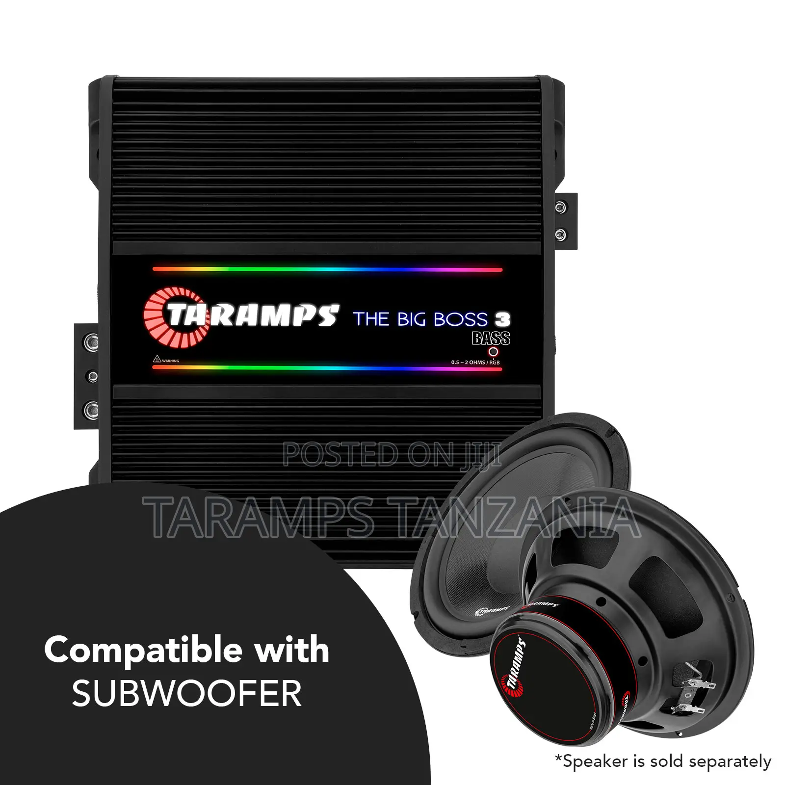 Taramps the Big Boss 3 Bass Digital Mono Car Audio Amplifier 3000W RMS