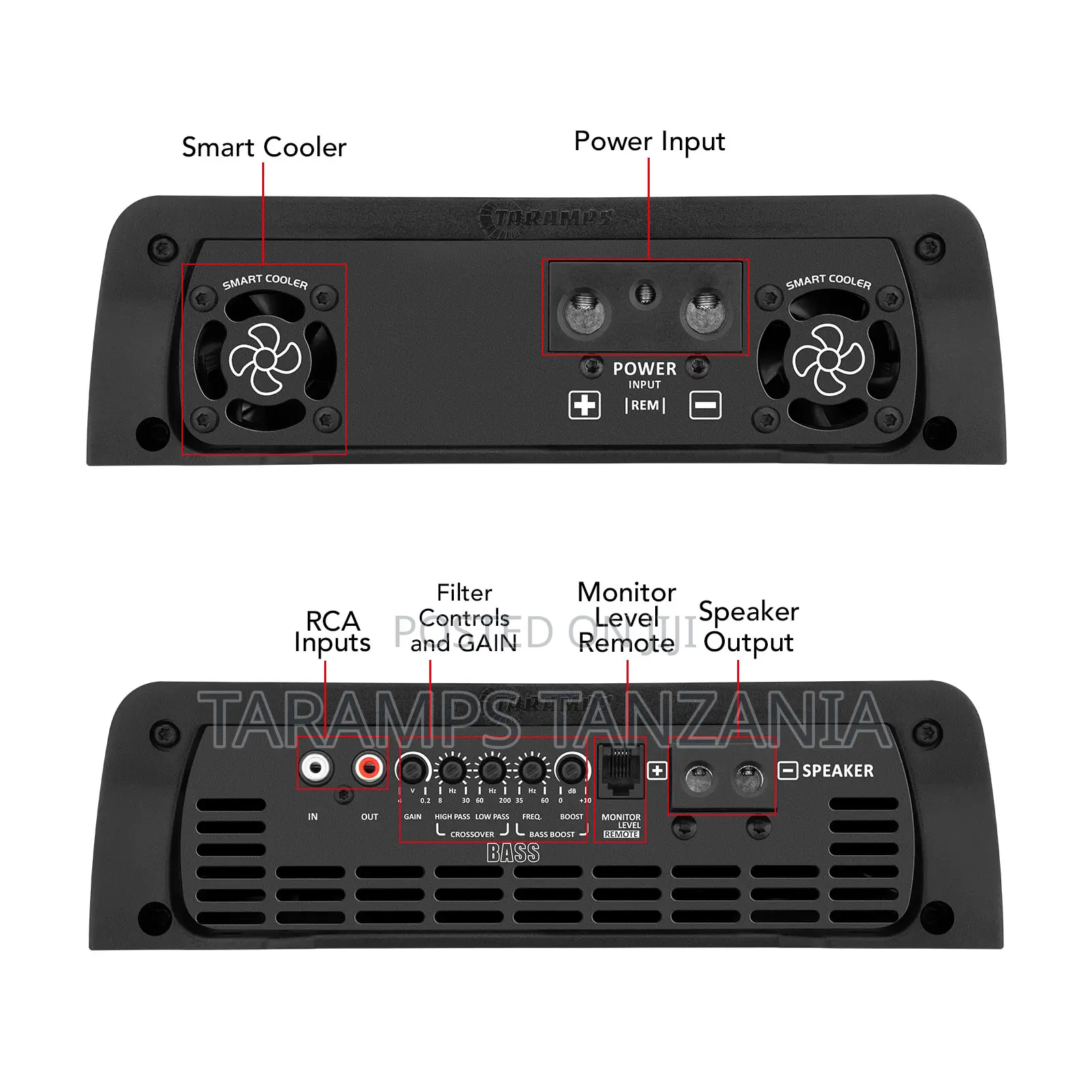 Taramps the Big Boss 3 Bass Digital Mono Car Audio Amplifier 3000W RMS
