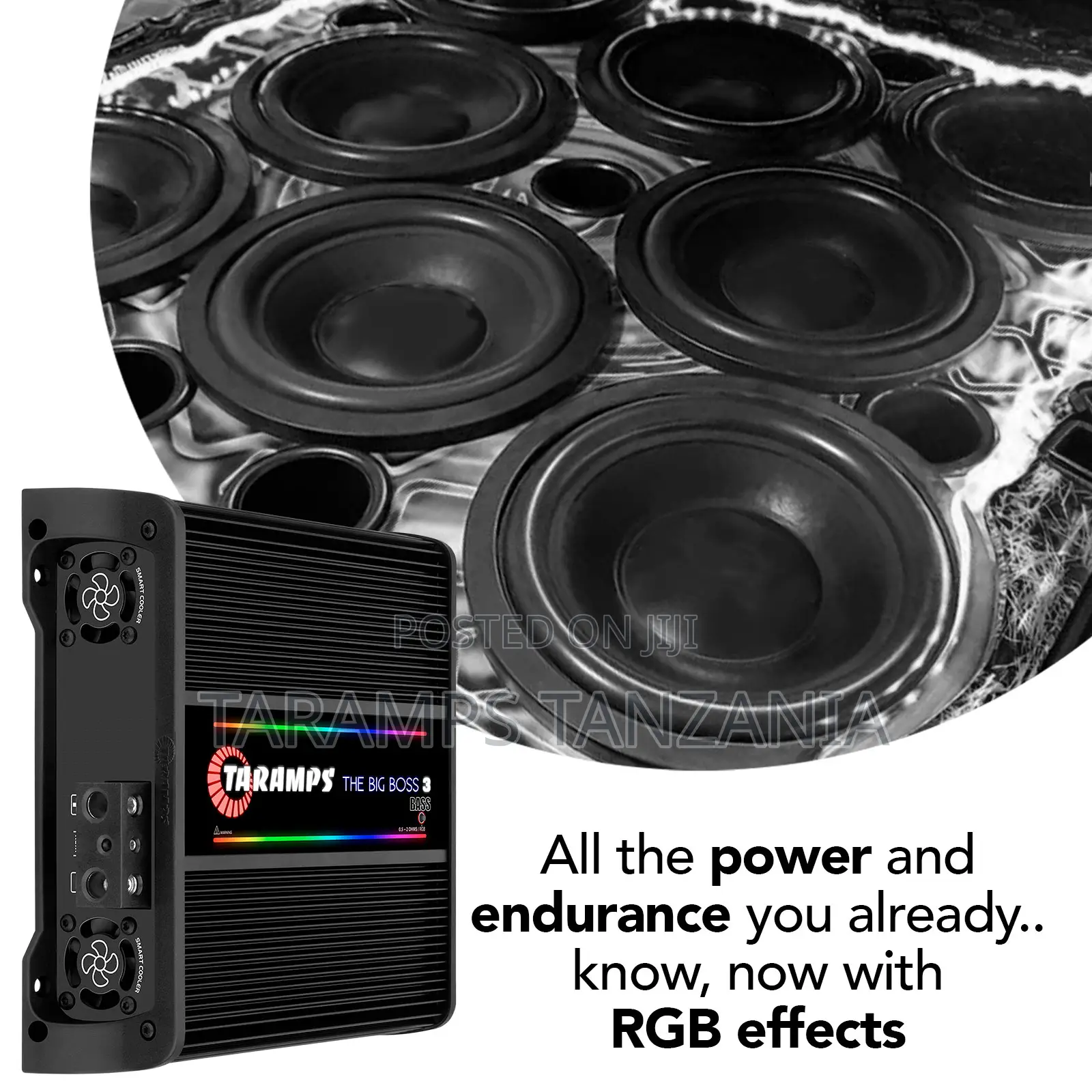 Taramps the Big Boss 3 Bass Digital Mono Car Audio Amplifier 3000W RMS
