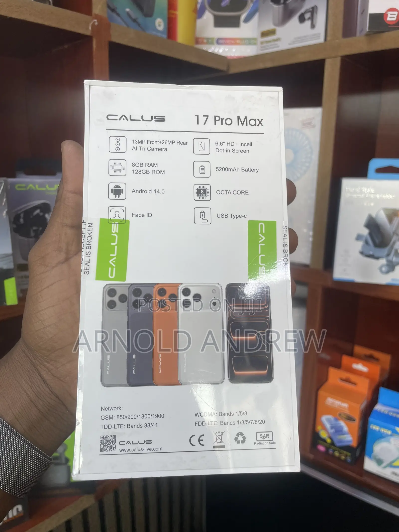 New Calus Spark 10 Pro 16 GB Orange