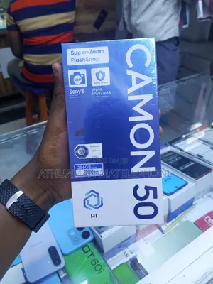 New Tecno Camon 50 256 GB Silver