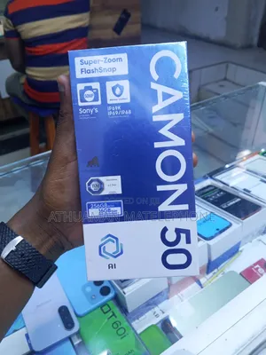 New Tecno Camon 50 256 GB Silver