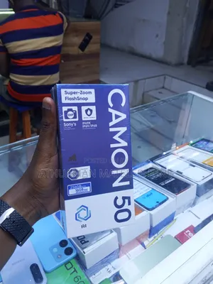 New Tecno Camon 50 256 GB Silver
