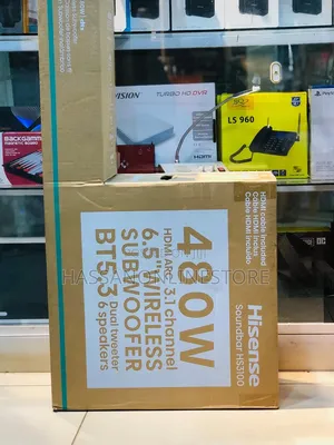 Hisense 3.1 CH 480W Dolby Atmos With Wireless 6.5" Subwoofer | HS3100