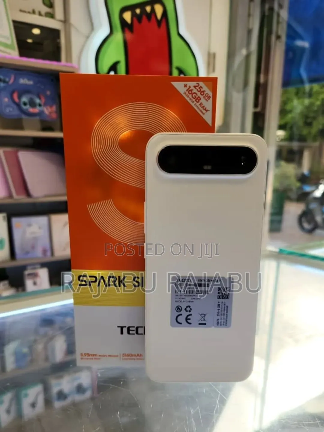 New Tecno Spark Slim 256 GB White