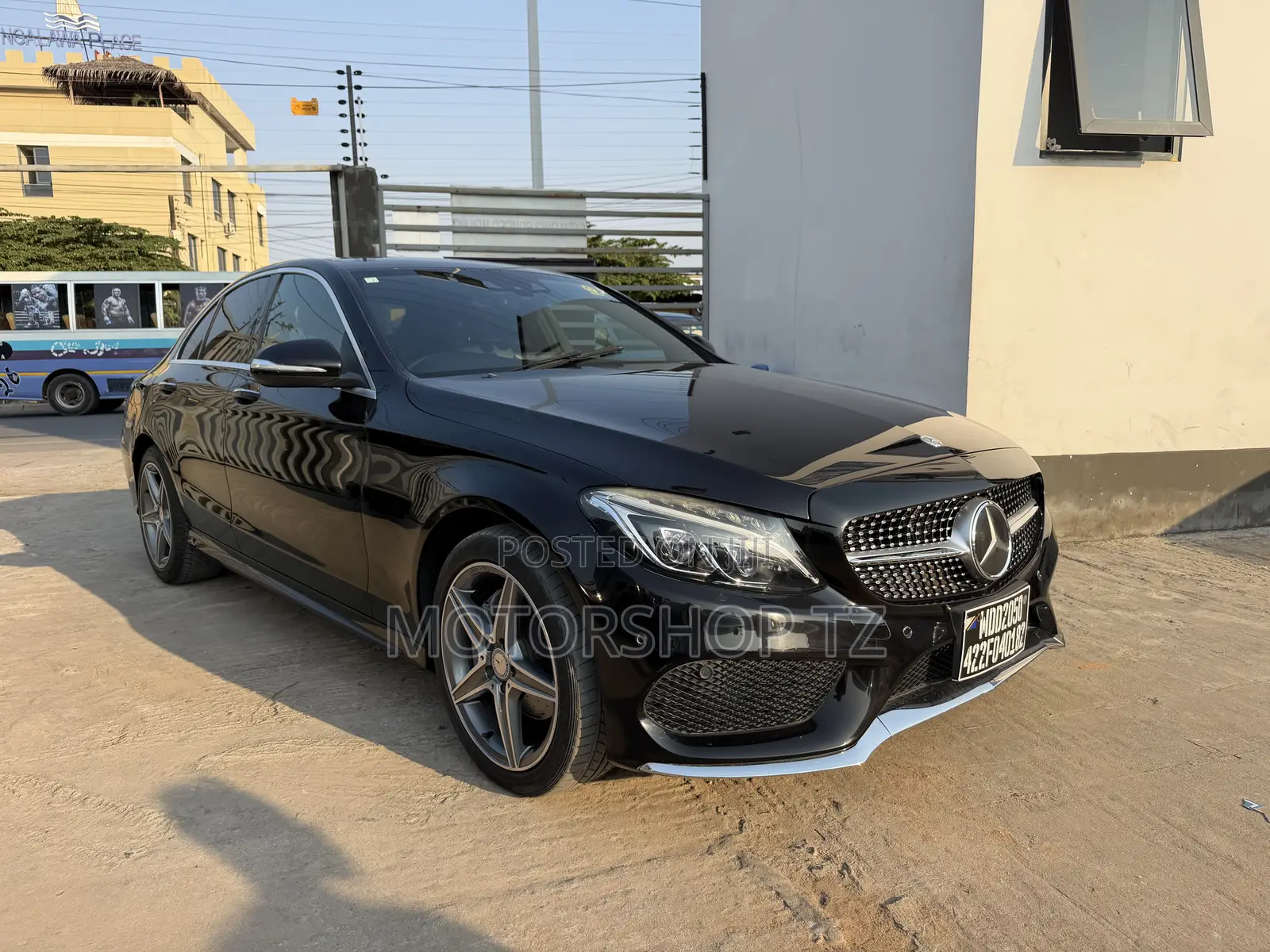 Mercedes-Benz C200 2015 Black