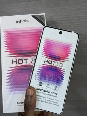New Infinix Hot 70 256 GB White