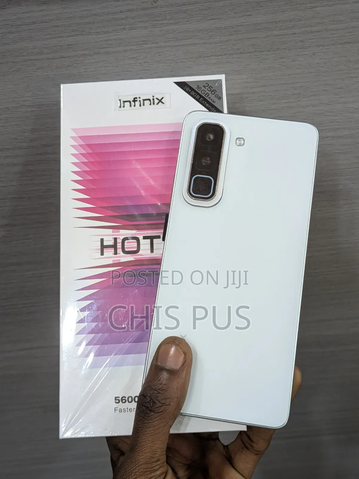 New Infinix Hot 70 256 GB White
