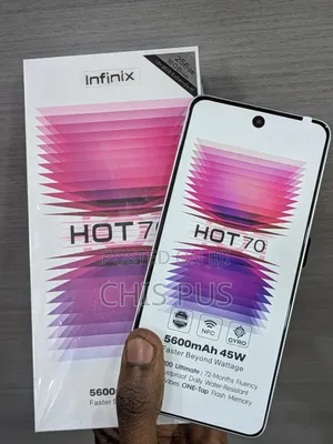 New Infinix Hot 70 256 GB White