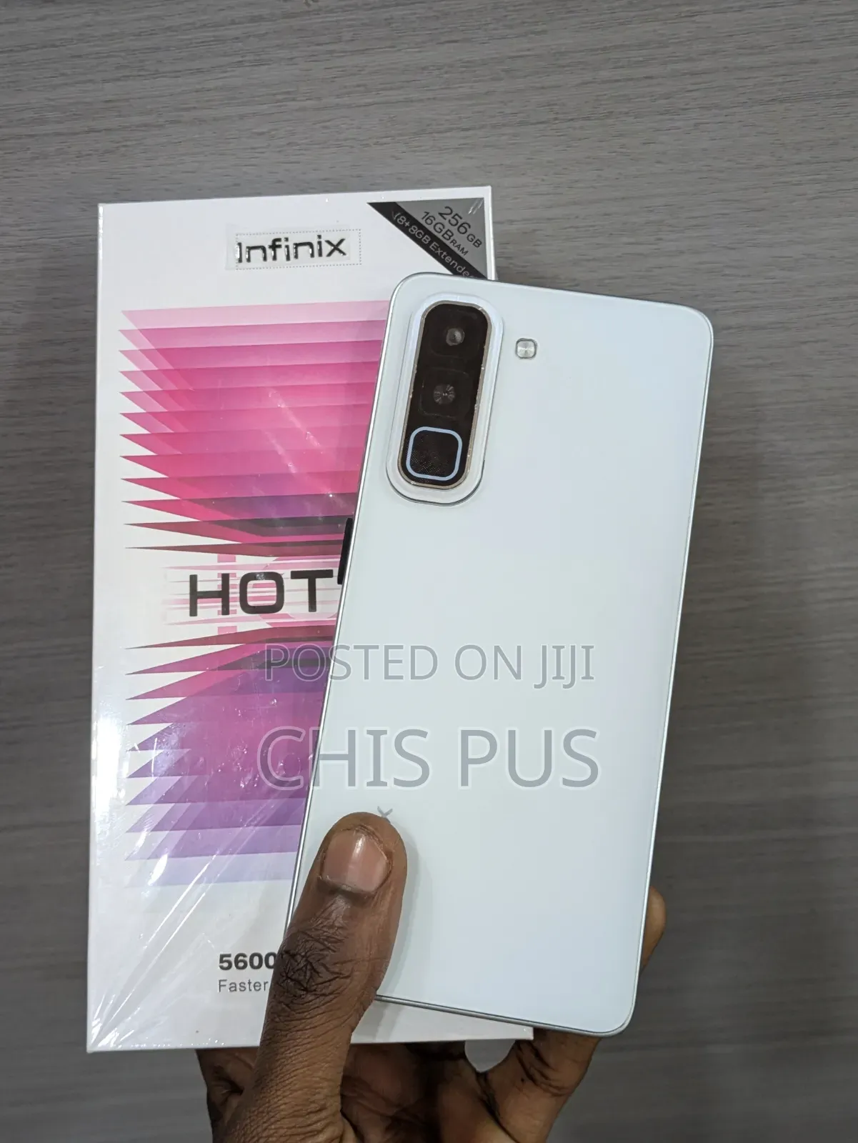New Infinix Hot 70 256 GB White