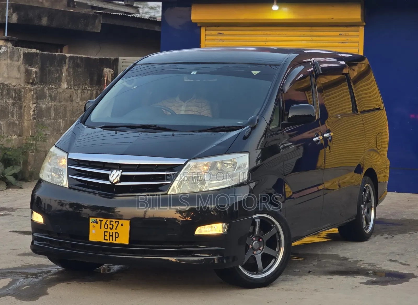 Toyota Alphard 2007 Black