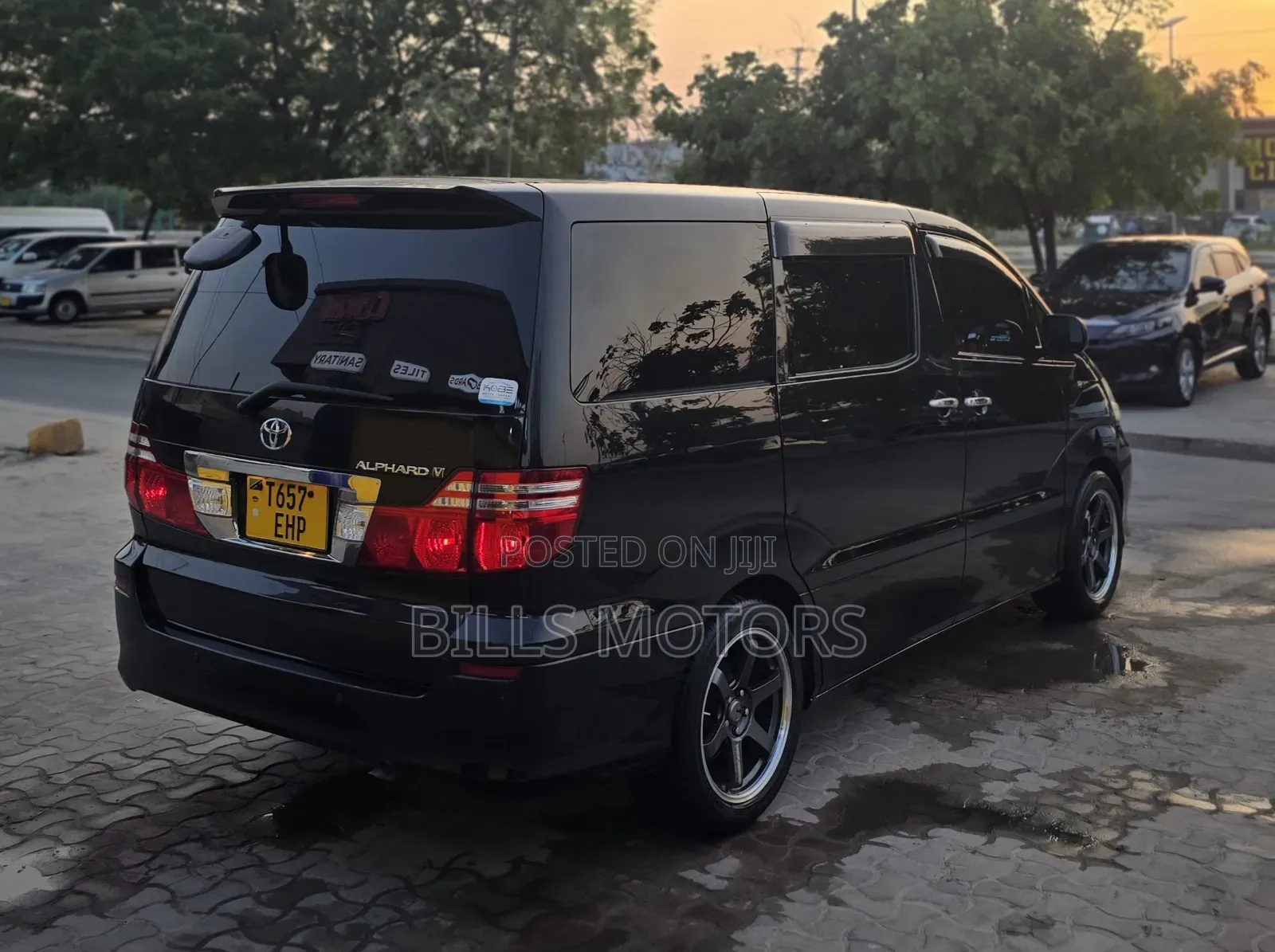 Toyota Alphard 2007 Black
