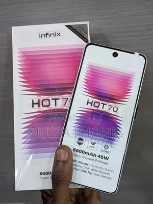 New Infinix Hot 70 256 GB White