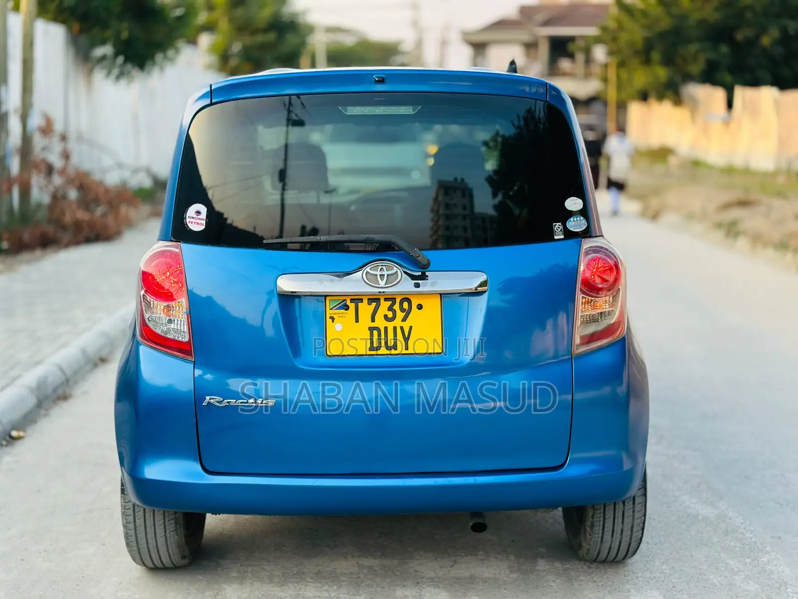 Toyota Ractis 1.3 FWD 2008 Blue