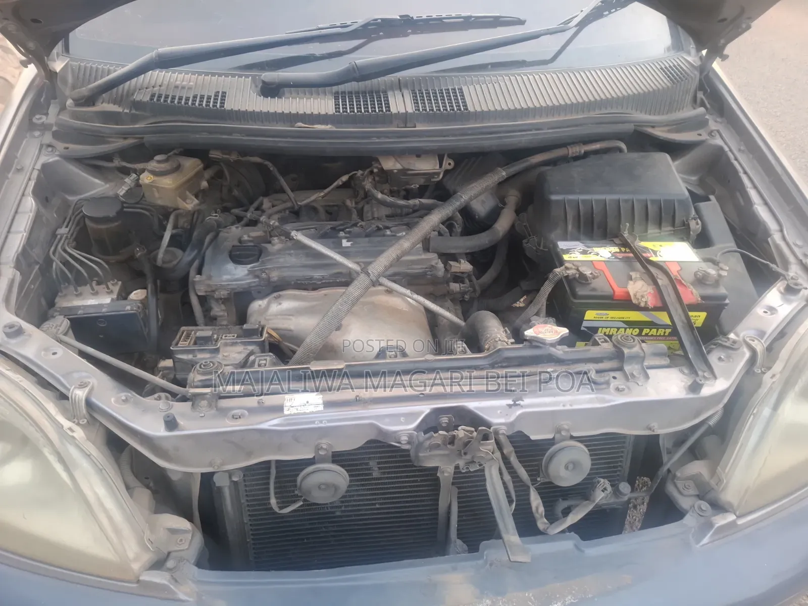 Toyota Nadia 2001 Gray