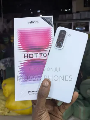 New Infinix Hot 70 256 GB White