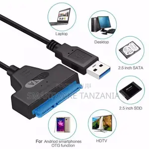 USB 3.0 to SATA 2.5" SSD HDD External Hard Drive Adapter Data Cable