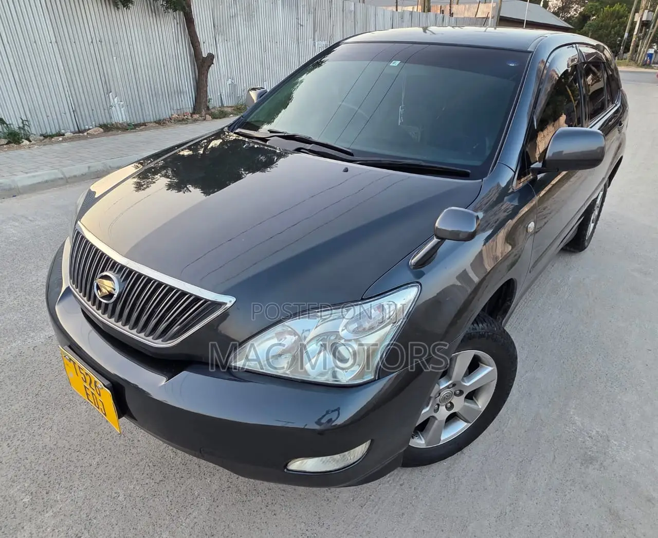 Toyota Harrier 2.4 2007 Gray