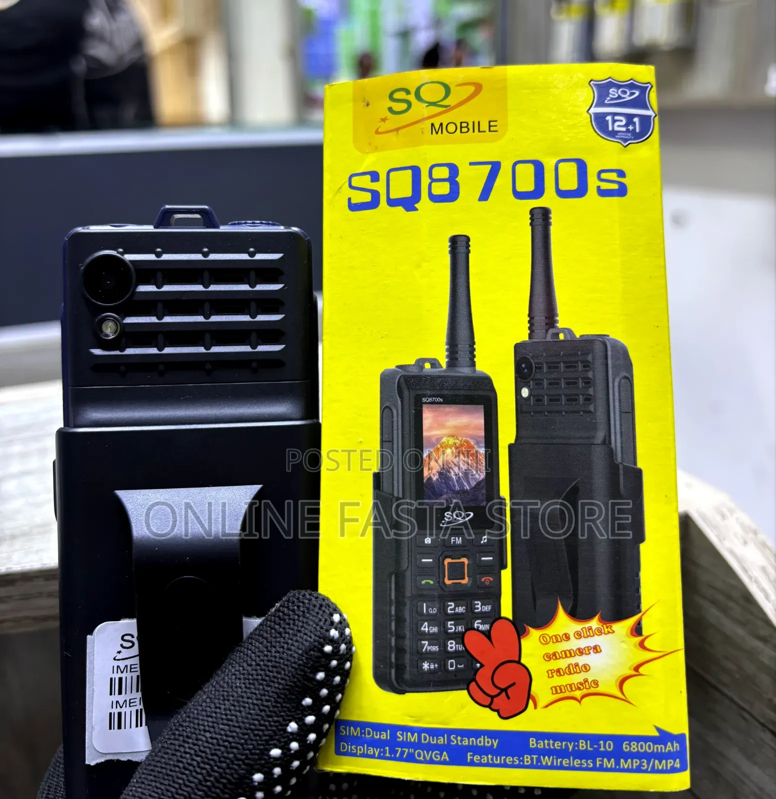 New SQ 8800 8 GB Black