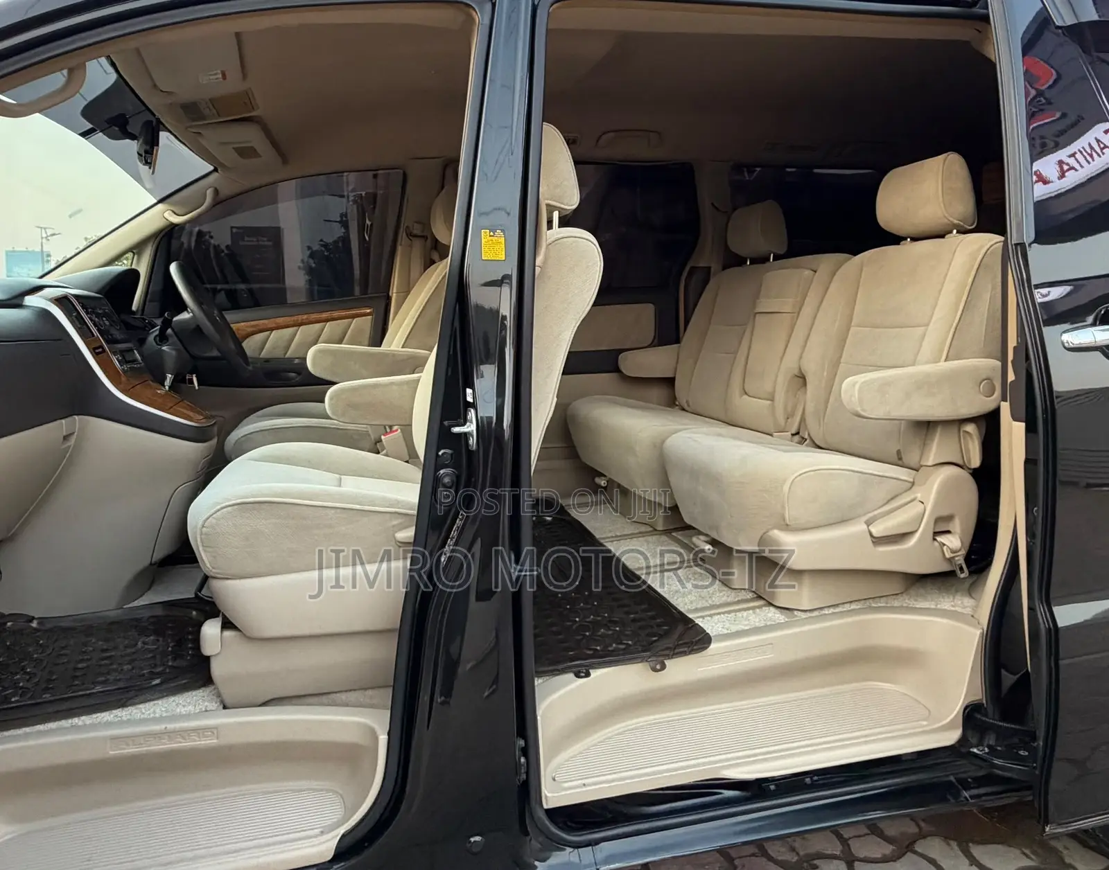 Toyota Alphard 2007 Black