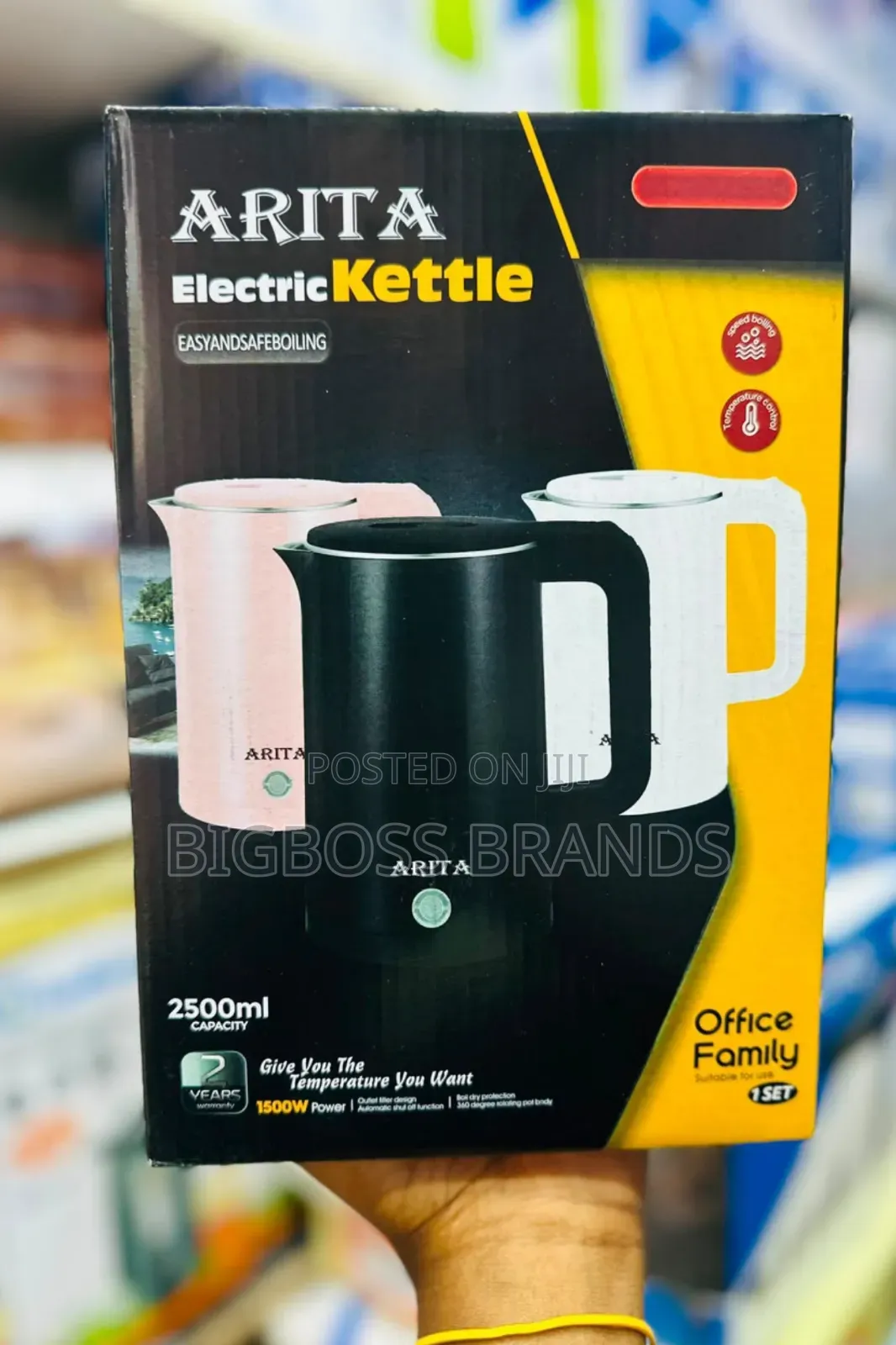 Arita Electric Hot Water Kettle 2.5 Liters