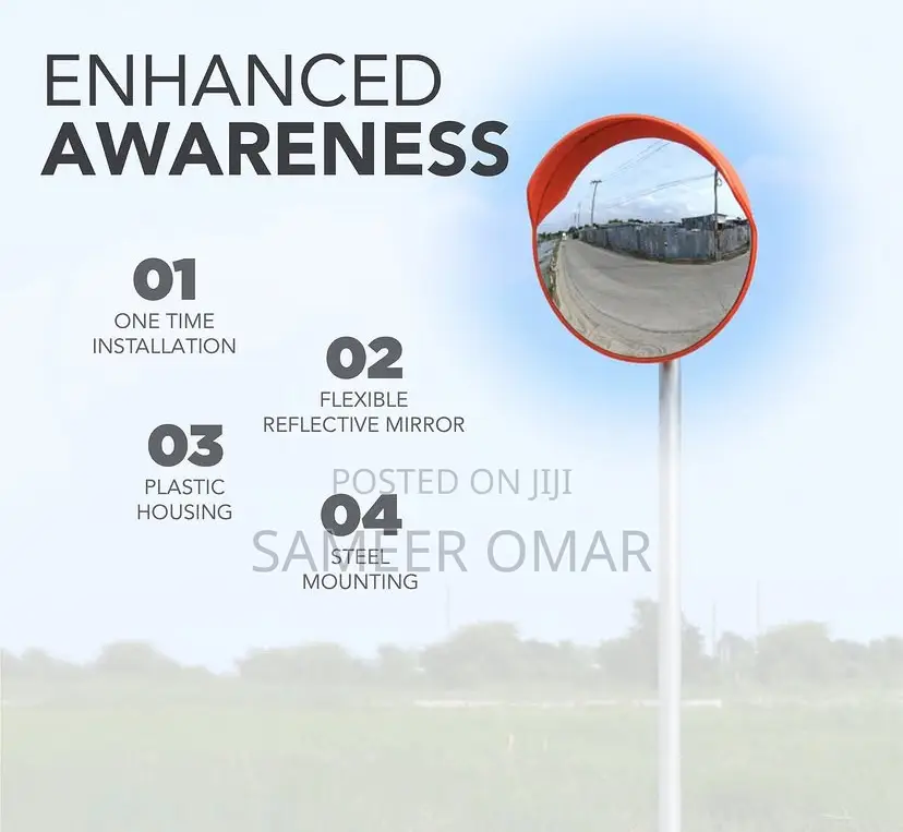 Convex Safety Traffic Mirror