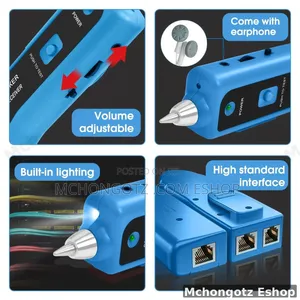 Cable Tracer Network Wire Tracker RJ45 RJ11 Tester