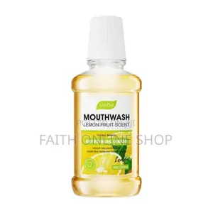 SADOER Refreshing Lemon Mouthwash – Lemon Fruit Antibacterial 250ml