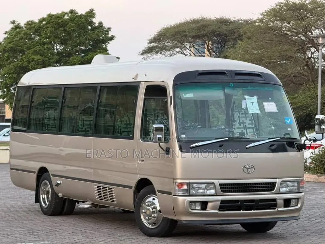 Toyota Coaster 2007 Gold
