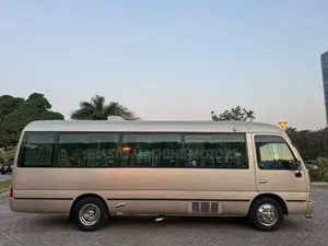 Toyota Coaster 2007 Gold