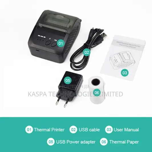 Portable Mobile Receipt Printer