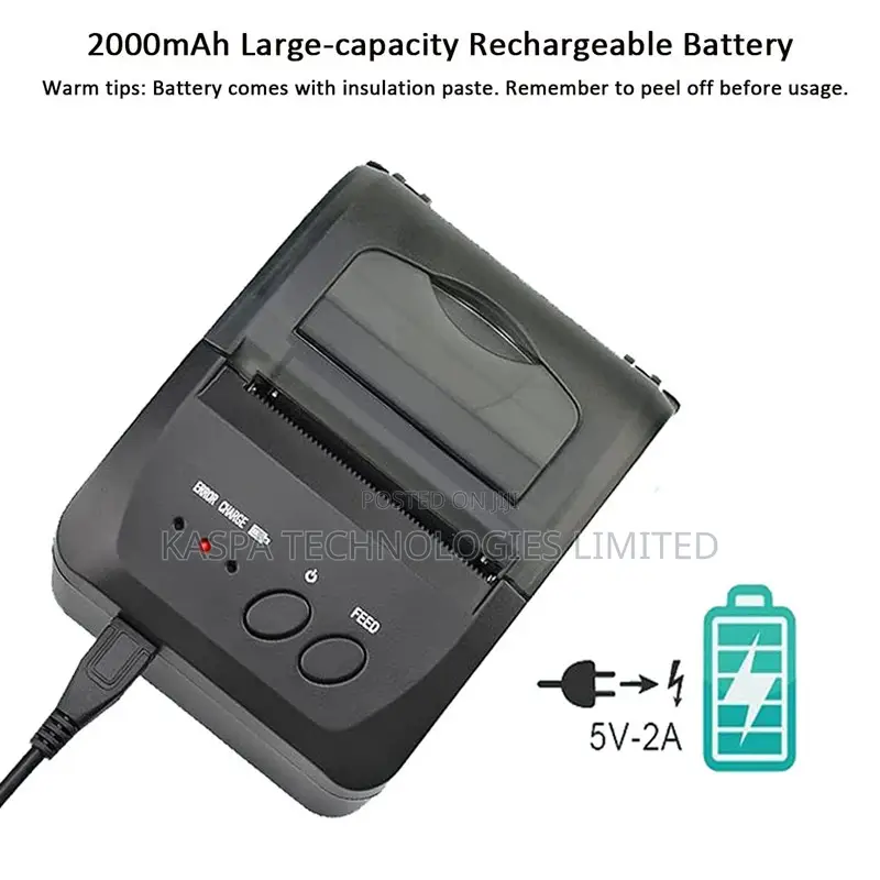 Portable Mobile Receipt Printer