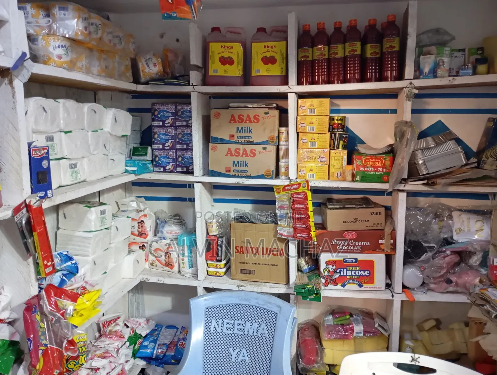 A Shop With Stock for Sale