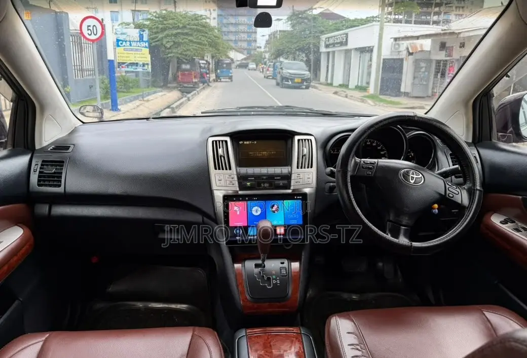Toyota Harrier 2007 Maroon