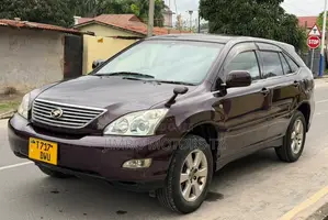 Toyota Harrier 2007 Maroon